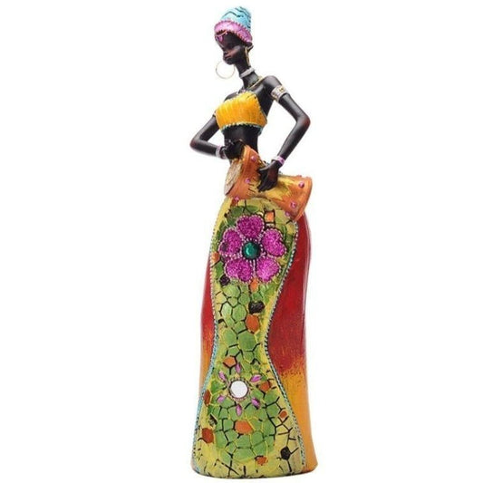 statue-femme-africaine-tam-tam