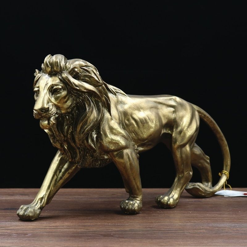 Statue Lion Décoration Premium