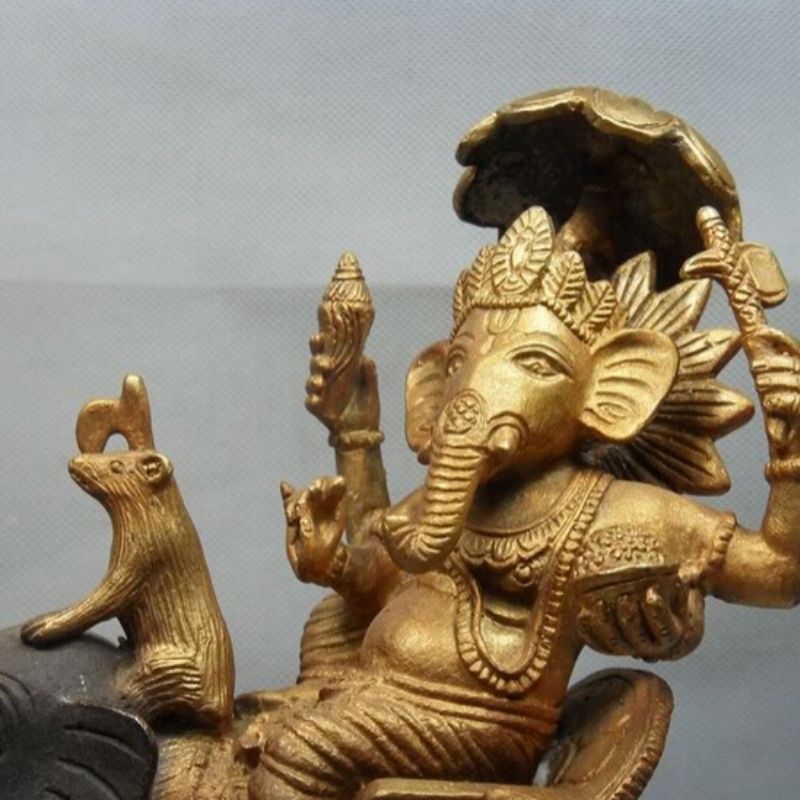 Statue Ganesh Éléphant — Édition Signature