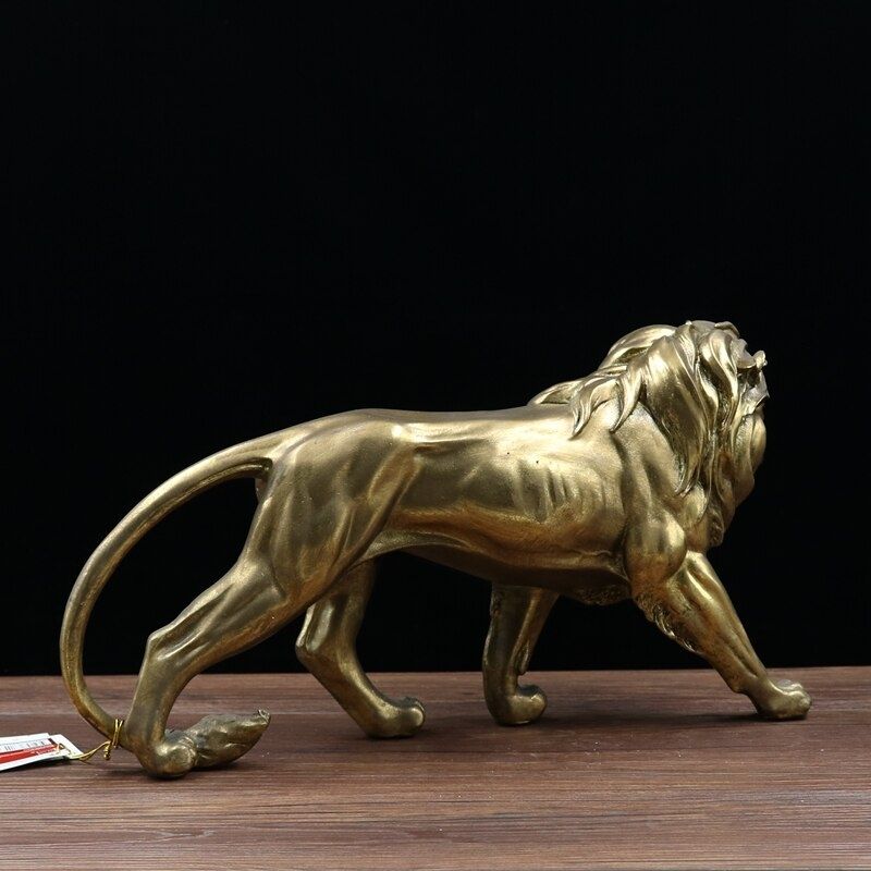 Statue Lion Décoration Premium