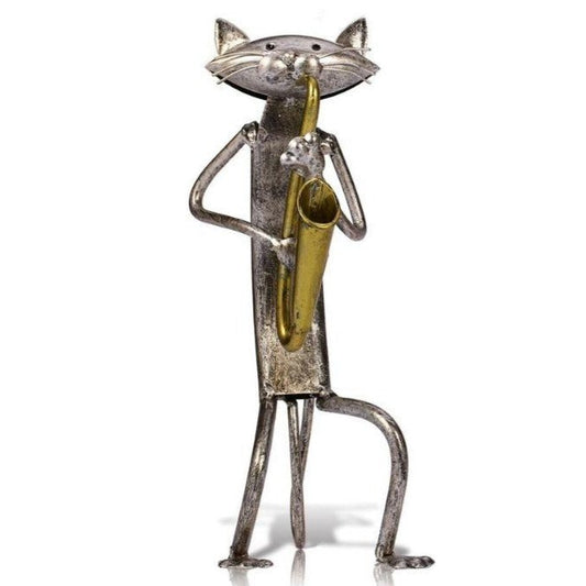 statue-chat-metal-1