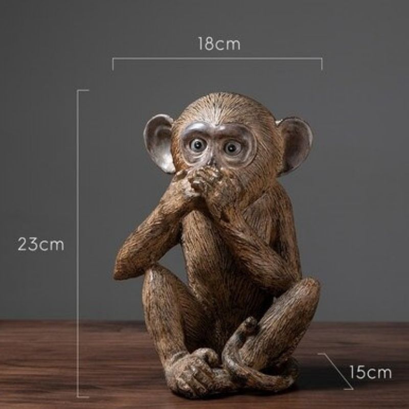 Statue des Trois Singes – Sagesse