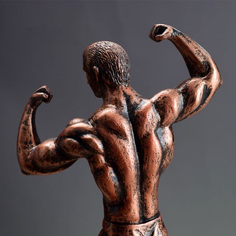PowerSculpt: Statue Homme Bodybuilder
