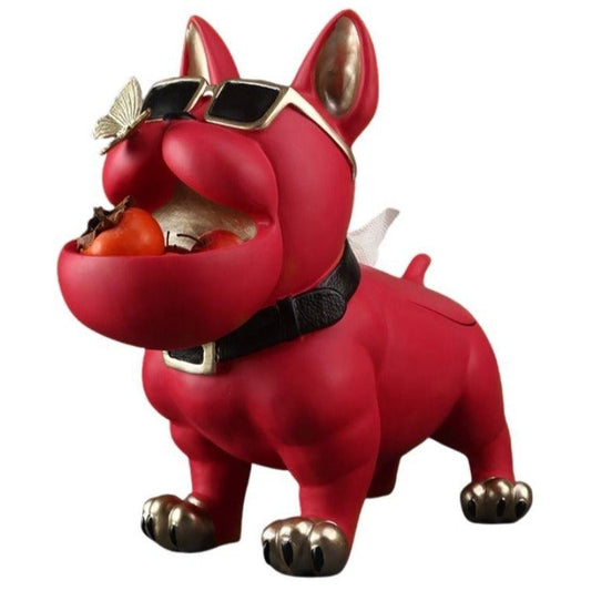 statue-bouledogue-deco-rouge
