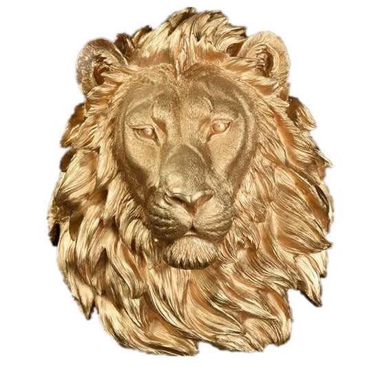 statue-lion-decoration-doree