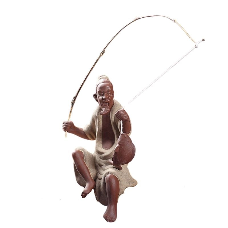 Statue du Pêcheur Japonais — Collection Signature