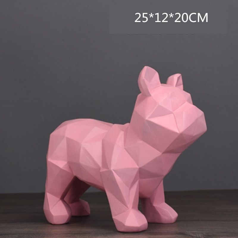 Origami Chien — Statue d'Art