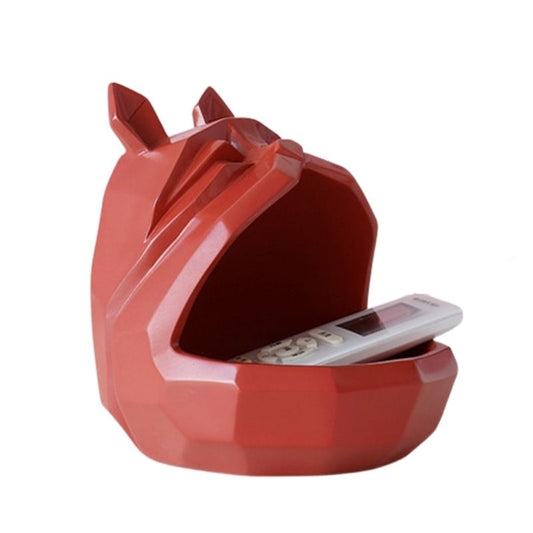 statue-bouledogue-couleur-rouge