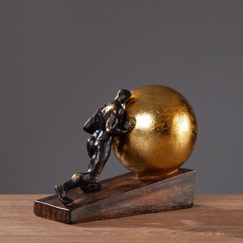 Sisyphe: Statue Grecque Signature