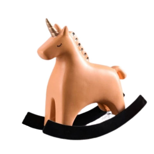 statue-de-cheval-orange