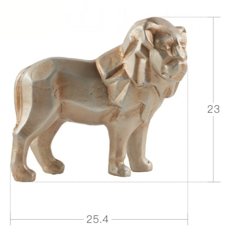 Statue Lion en Résine - Collection Prestige