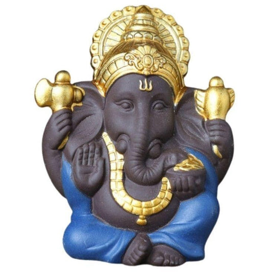 statue-ganesh-ceramique-bleu