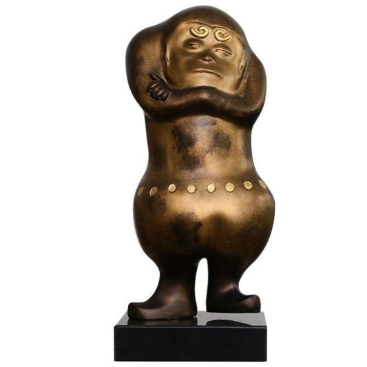statue-singe-artiste