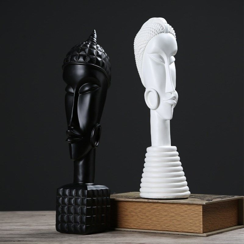 Statue d'Art Africain Noire