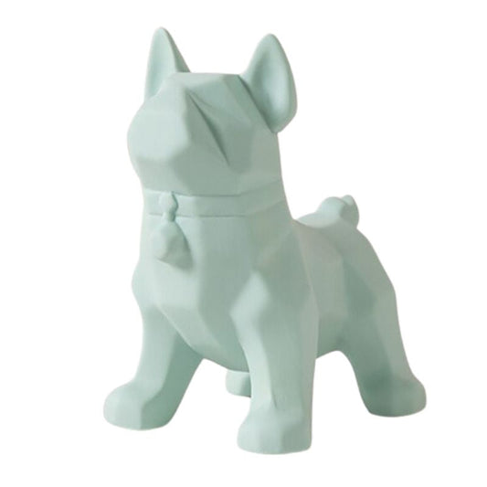 statue-origami-chien-vert