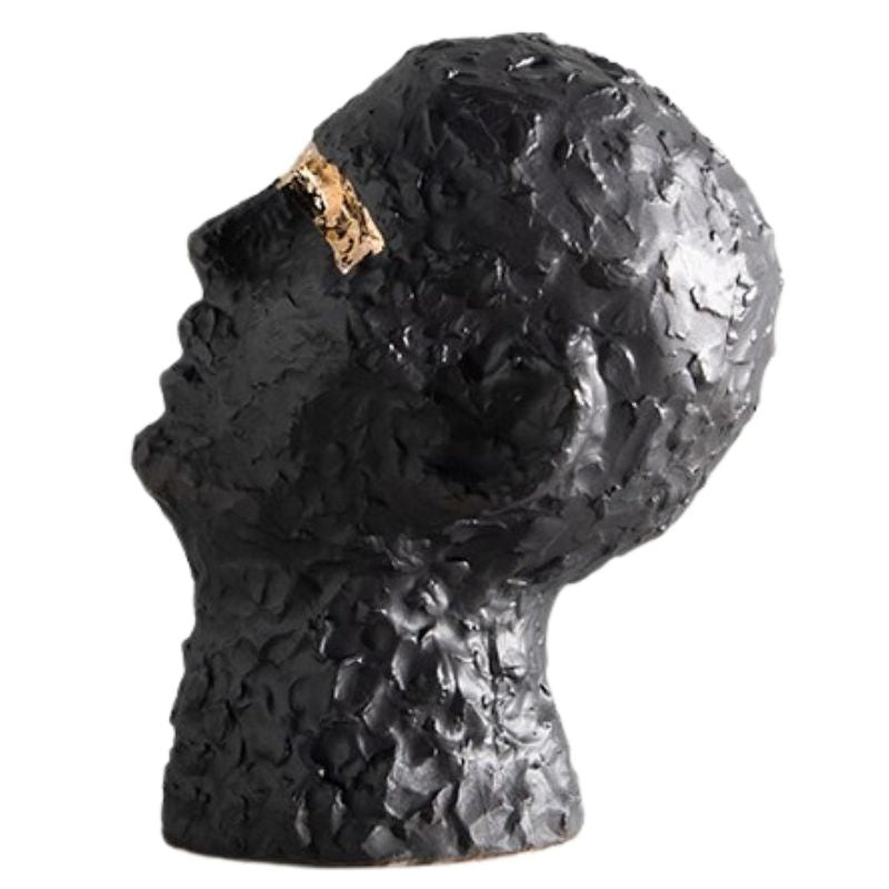 statue-homme-tete-noire