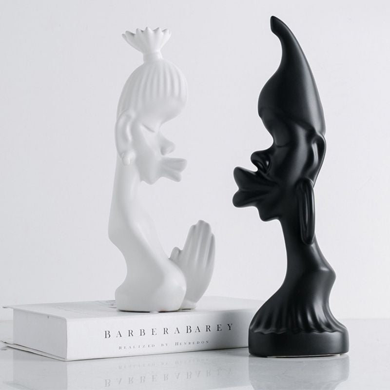 Statue Africaine Duo — Édition Signature