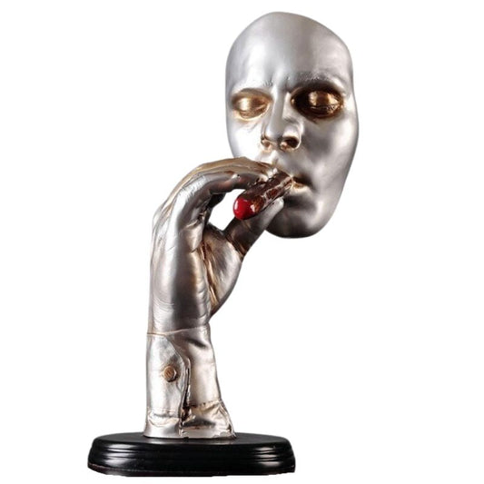 statue-homme-cigare
