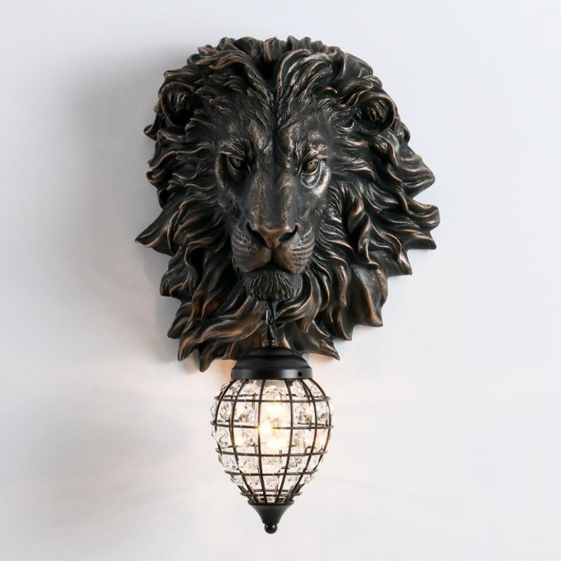Statue Lion - Décoration Murale Premium