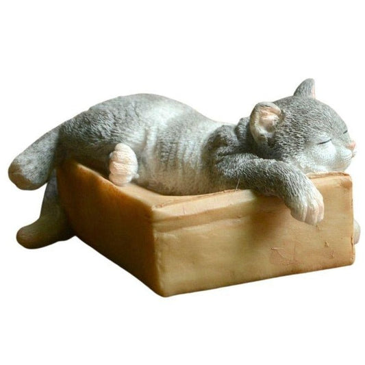 statue-chat-qui-dort