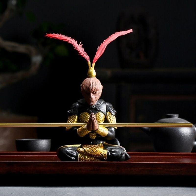 Statue Sagesse du Singe
