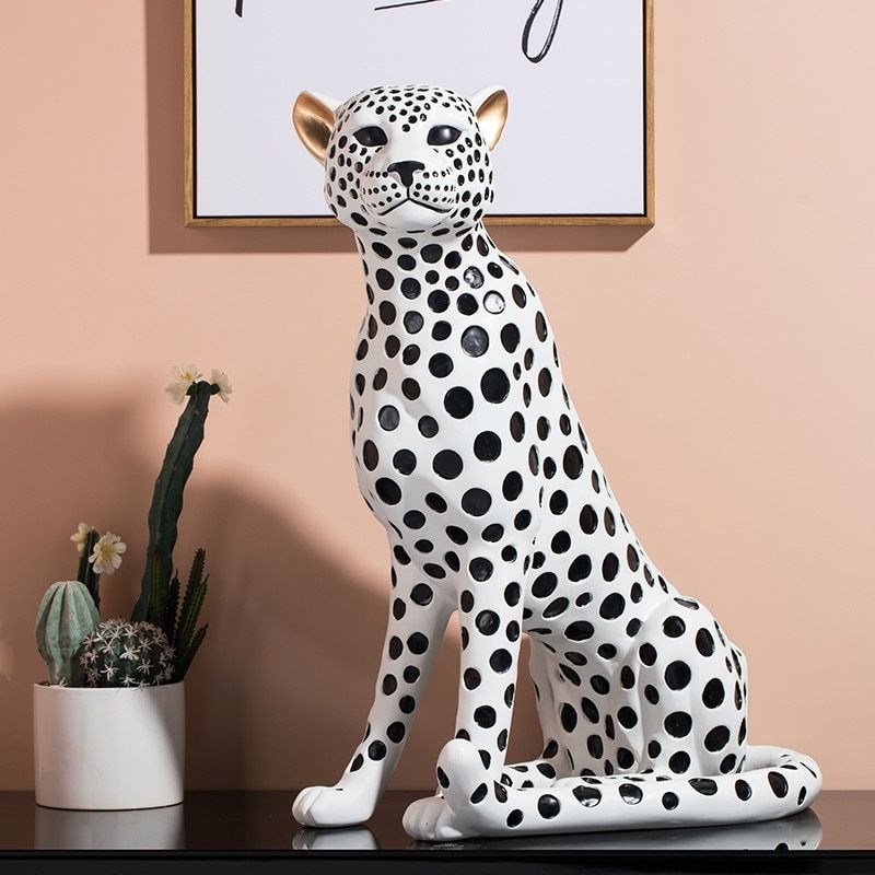 Statue Panthère Blanche — Édition Prestige