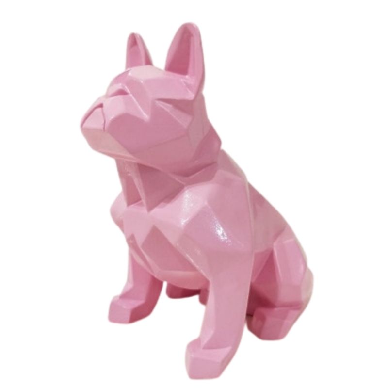 statue-bouledogue-origami-colore
