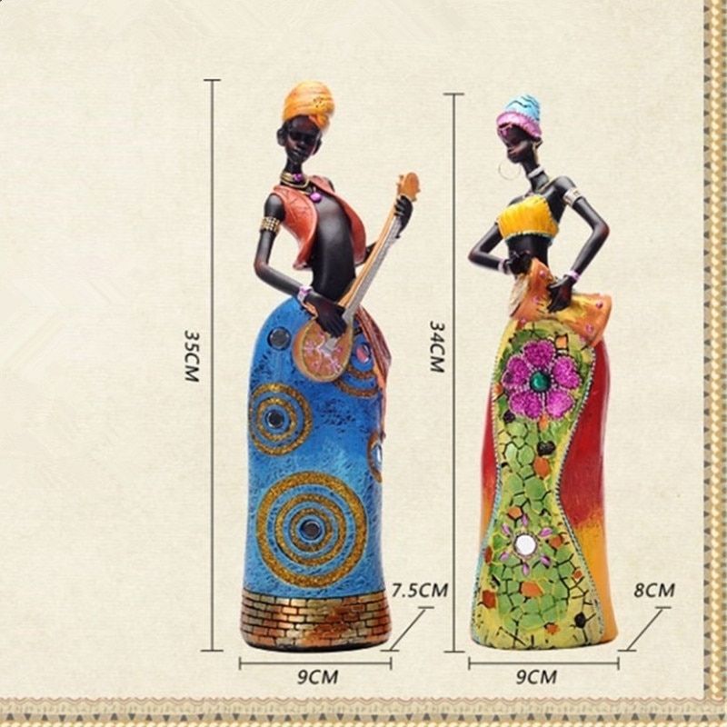 Tam Tam Africa – Statue de Femme Africaine
