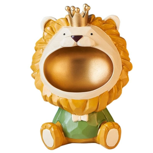 statue-lion-grosse-tete-verte