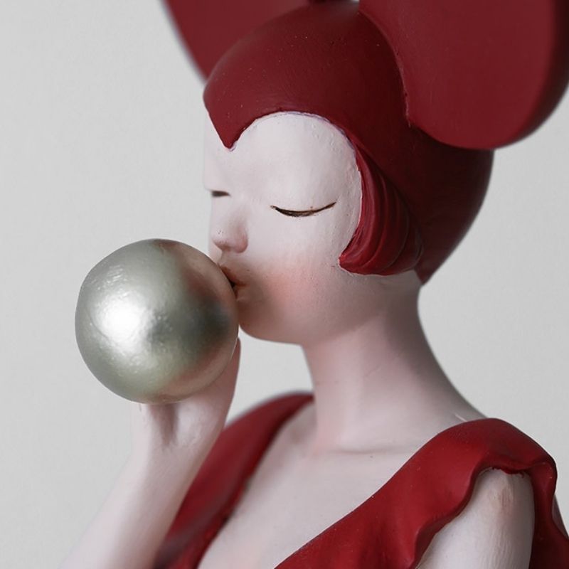 Statue Femme-Lapin Édition Signature