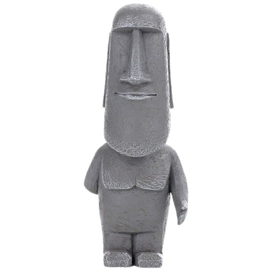 decoration-statue-moai-grise
