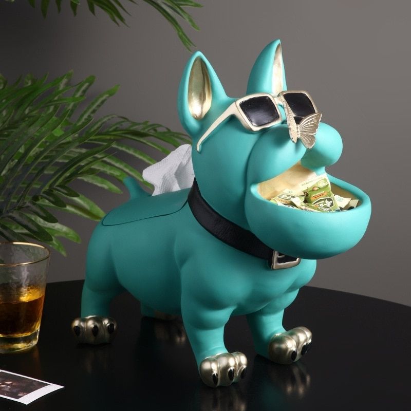 Statue Bouledogue DécoBleue