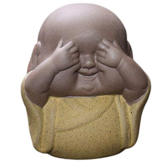 statue-japonaise-jizo-jaune