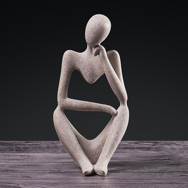 Statue Femme: Réflexion