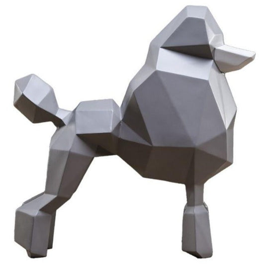 statue-origami-caniche