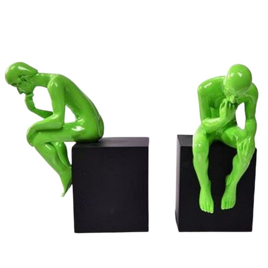 statue-homme-penseur-vert