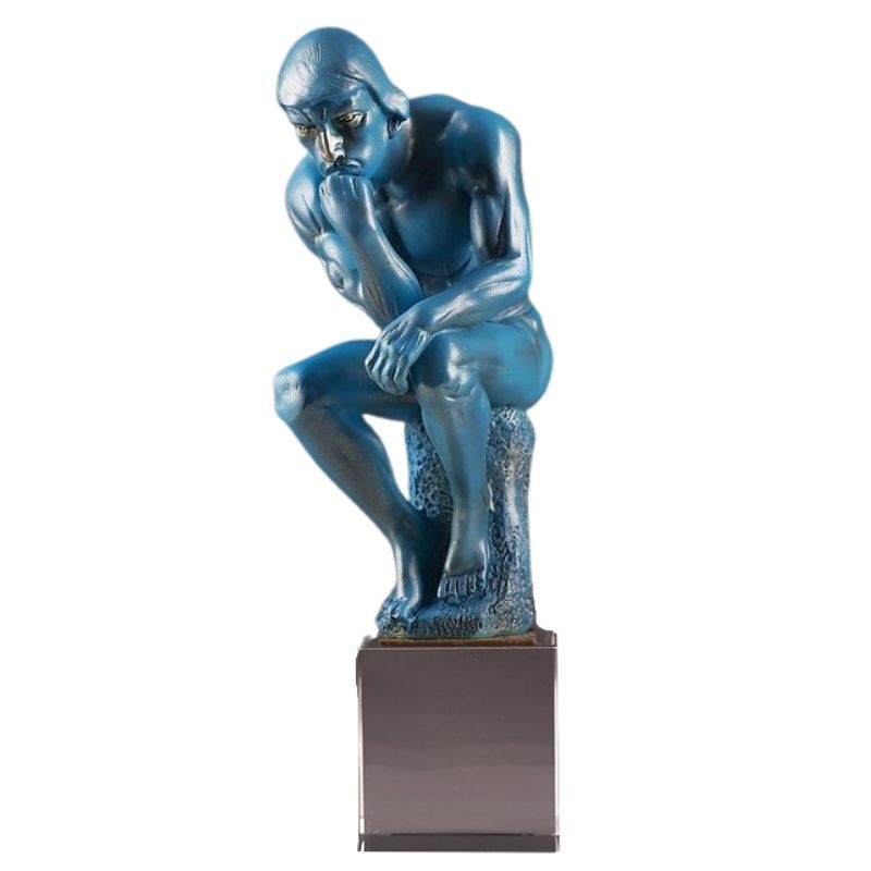 statue-romaine-homme-bleu