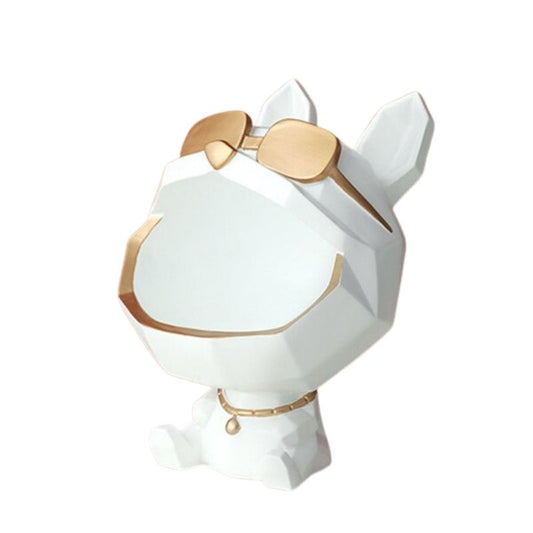 statue-bouledogue-anglais-blanc