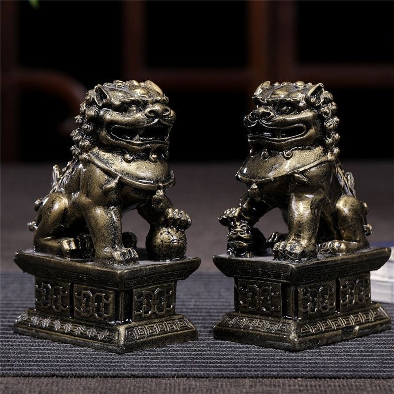 Statue du Lion d'Asie – Édition Signature