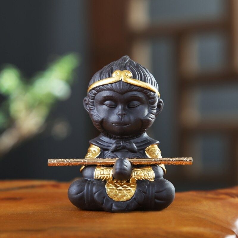 Statue Singe Sage Chinois