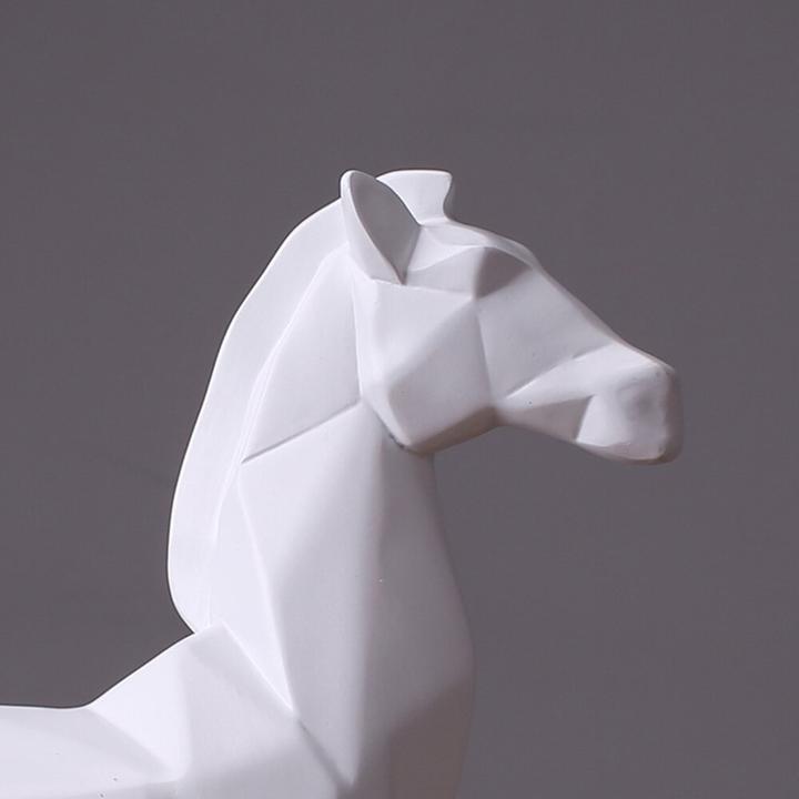 Statue Cheval Origami - Édition Signature