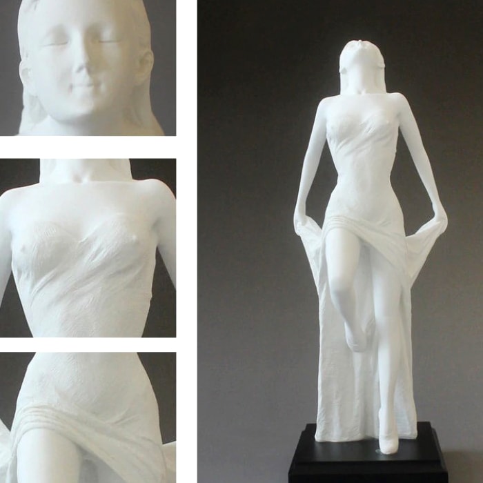 Miss Blanche — Statue Féminine