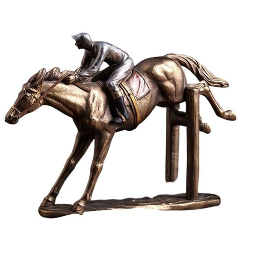 statue-cheval-en-resine