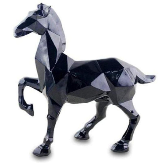 statue-origami-cheval-majestueux