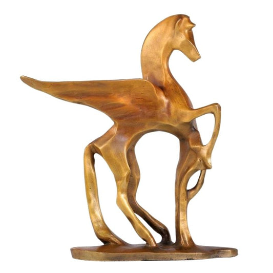 statue-bronze-cheval-aile
