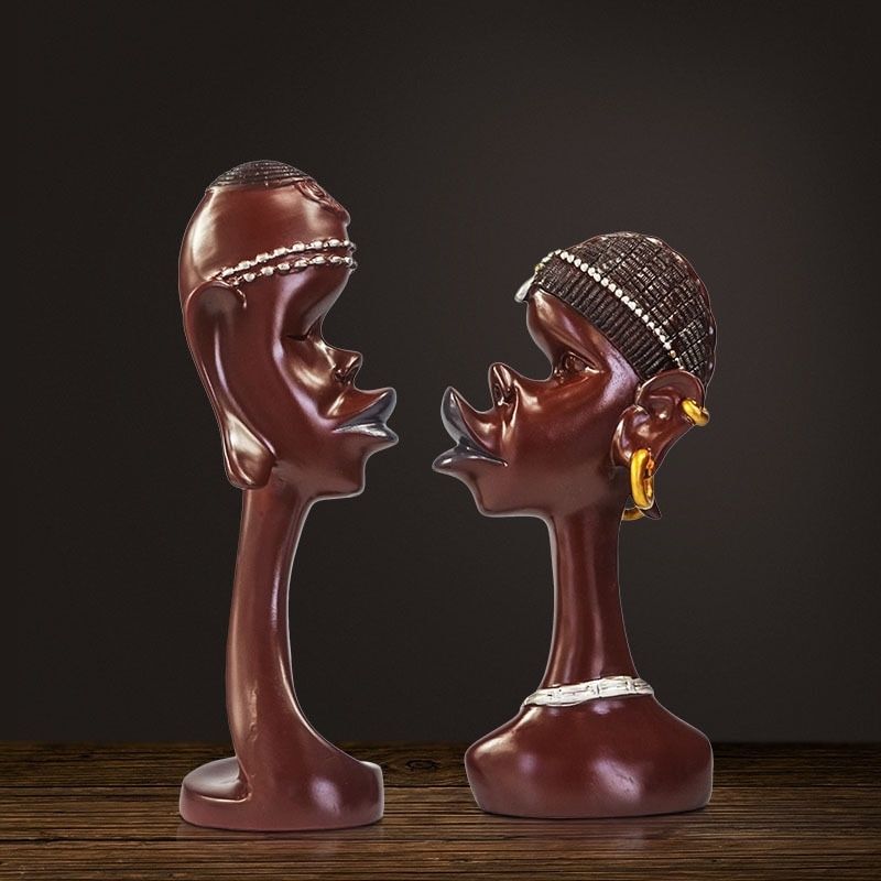 Statues Africaines: Le Couple