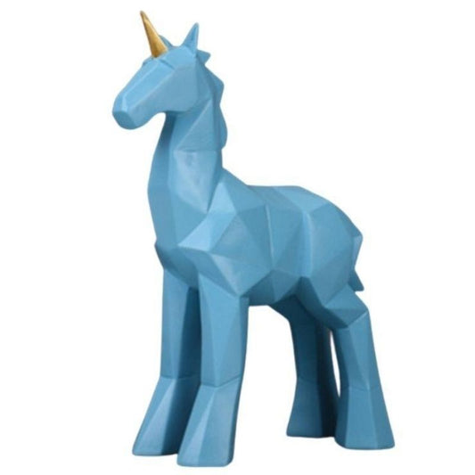 statue-origami-licorne