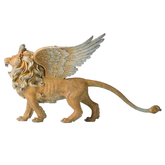 statue-lion-avec-des-ailes
