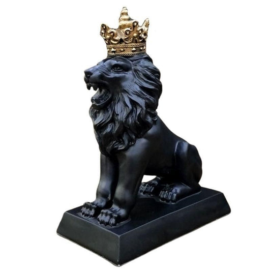statue-roi-lion-decoration