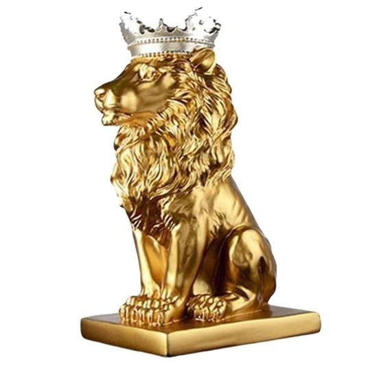 statue-lion-dore